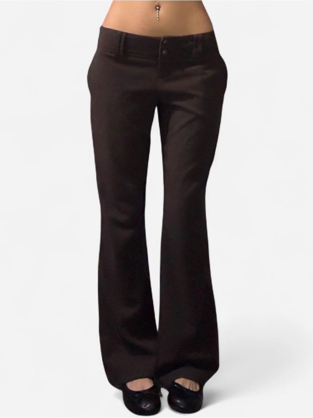 Y2K Office Siren Lowrise Flares
